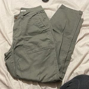 Green cargo pants